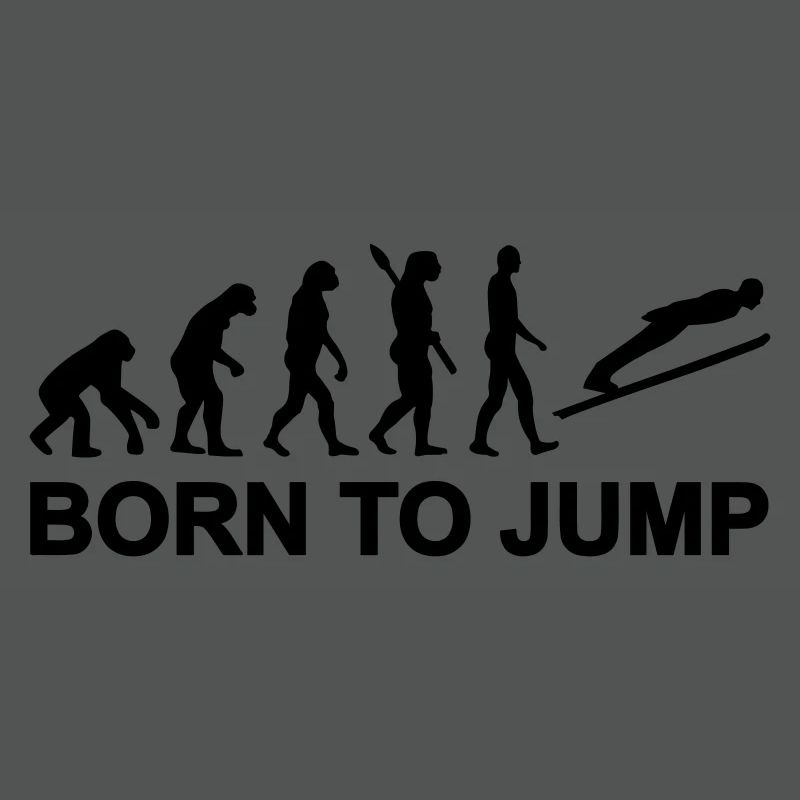 Evolution Ski-jumping
