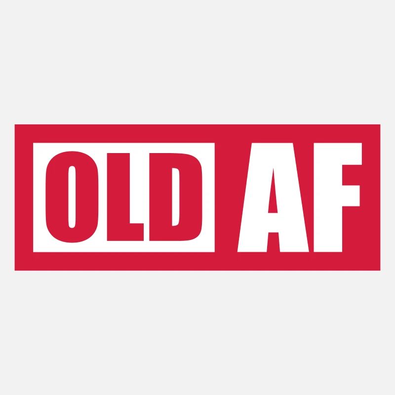 old AF Text Logo