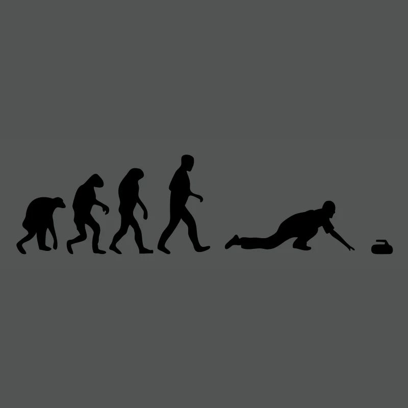 l'évolution de curling