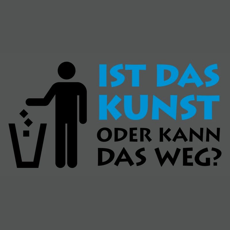 Ist das Kunst oder kann das weg? Museum Maler Müll