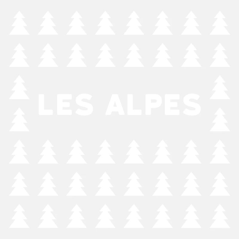 fir trees alps