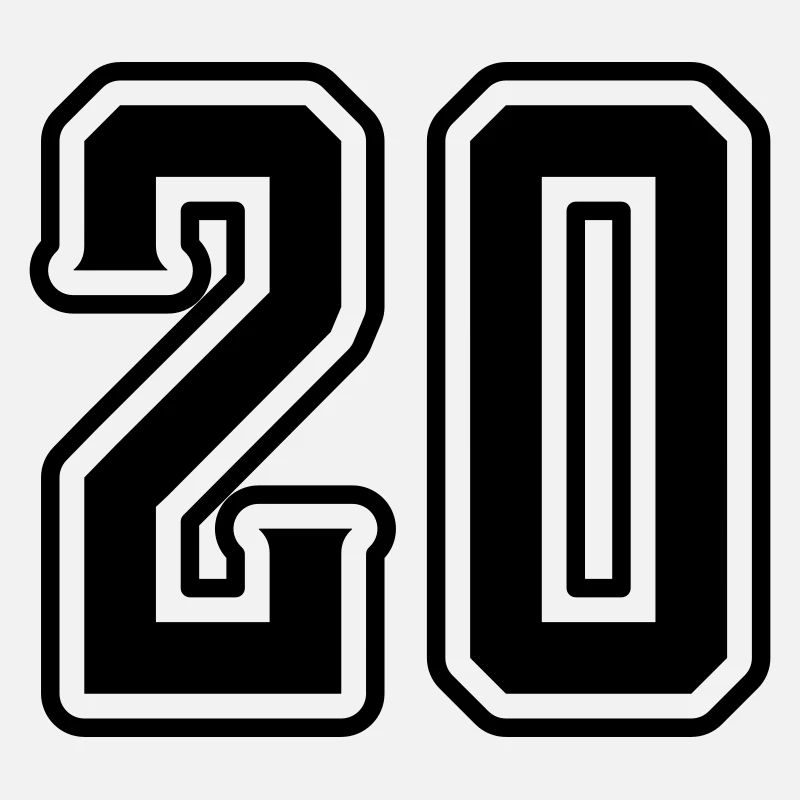 Symbole numérique 20