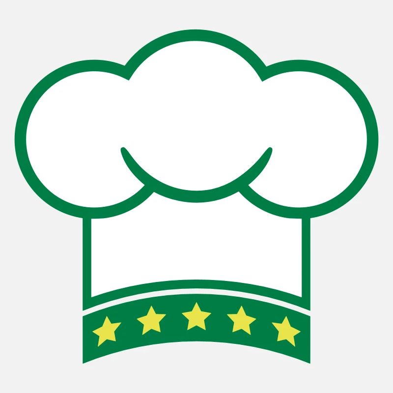 Chapeau de chef 5 étoiles Kitchen Master Chef Cool
