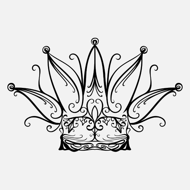 Couronne de carnaval de carnaval de Fool’s Cap