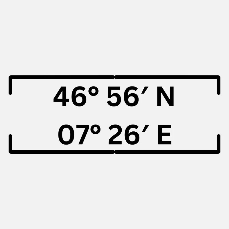 Coordinates Bern Minimalist