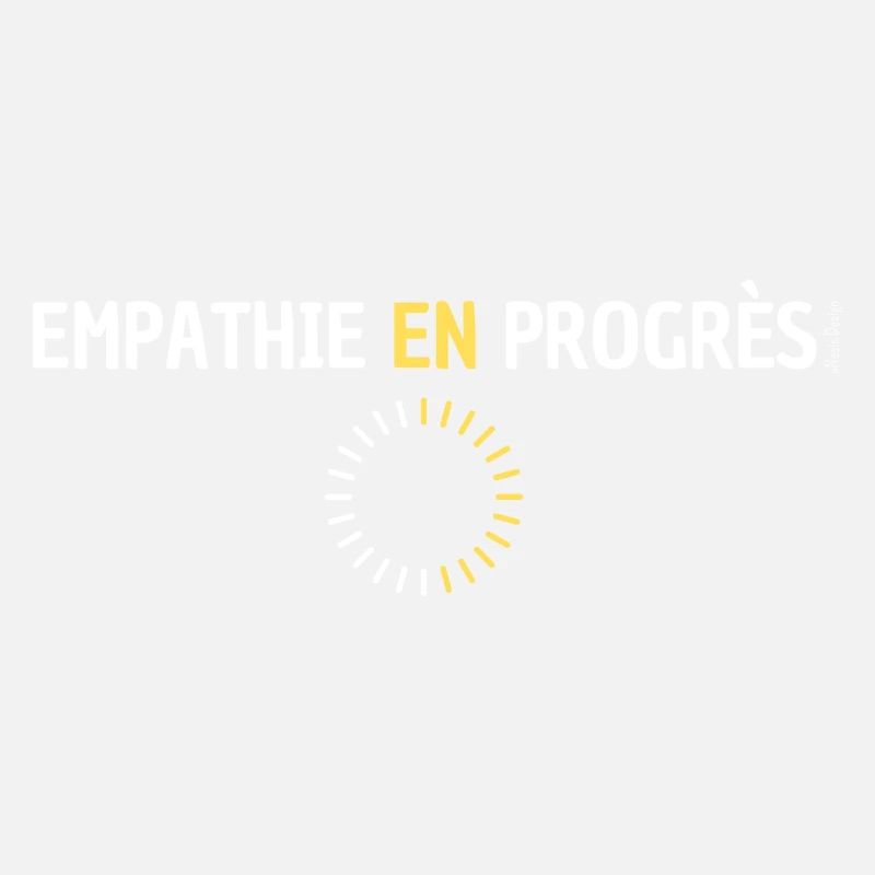 Empathie en progrès t-shirt humour
