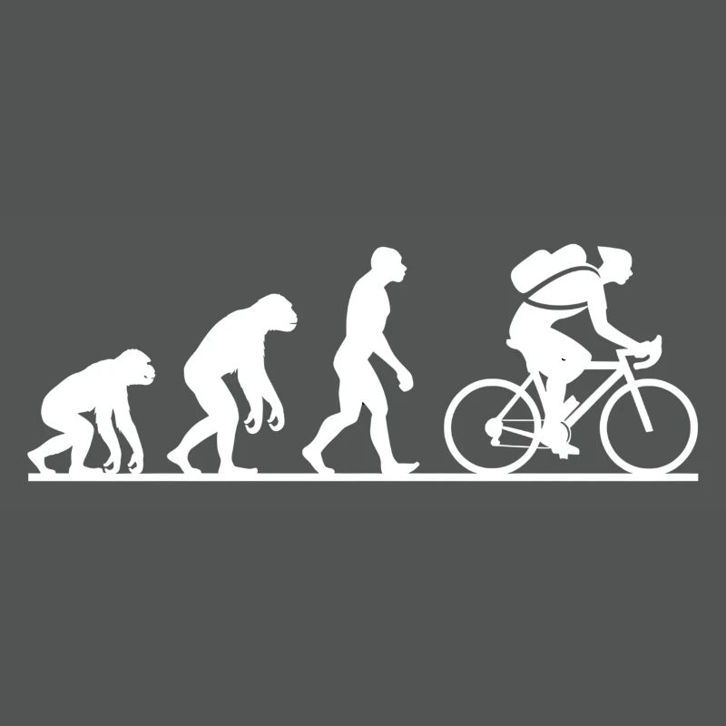 Vélo Evolution Cycliste Vélo Biker Cyclisme