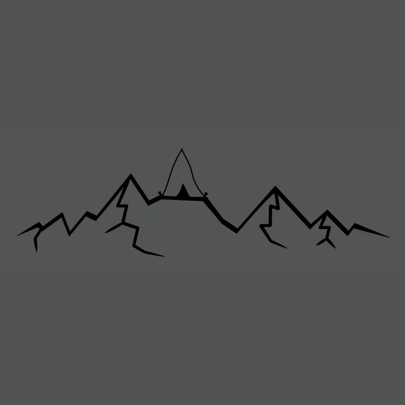 Berge Alpen Zelt Zelten oben Gebierge