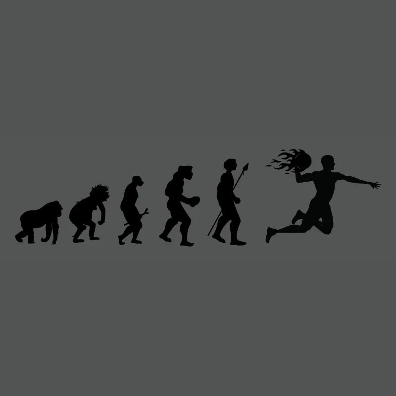 Handball Evolution Geschenkidee