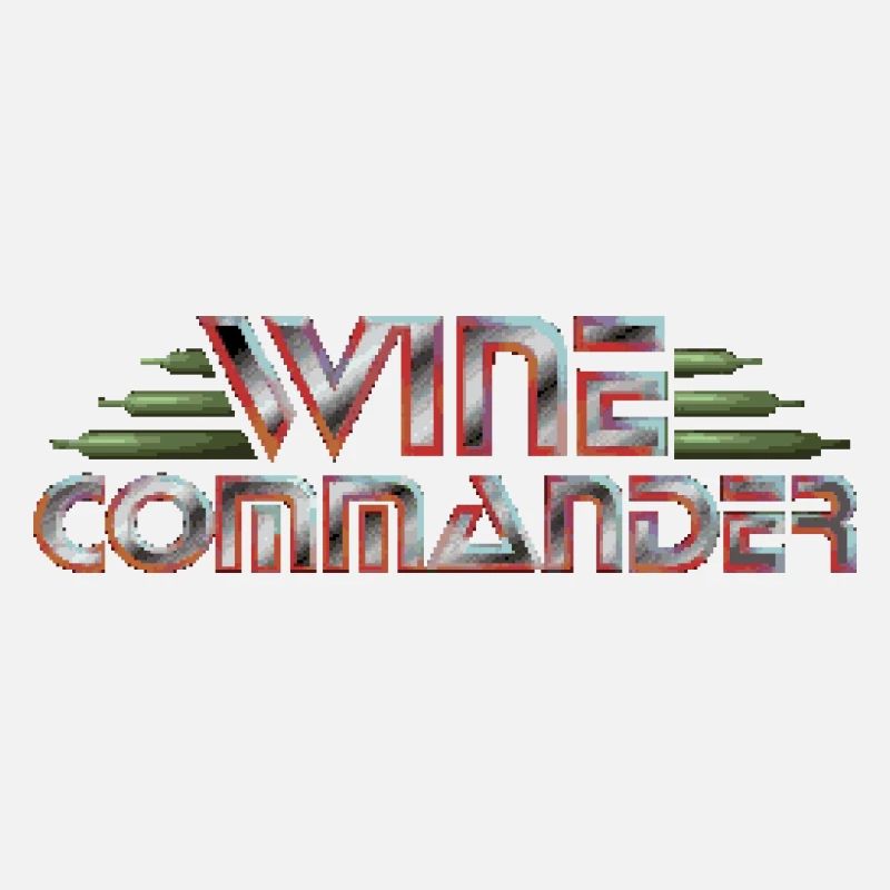 WINE COMMANDER (Pixel Art)