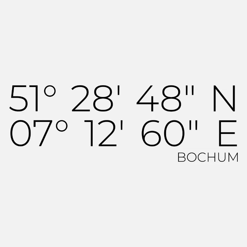 coordinates Bochum