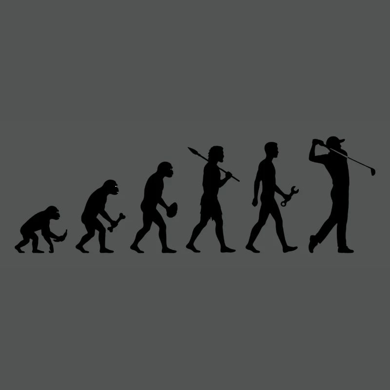 Evolution Golfspieler Golf