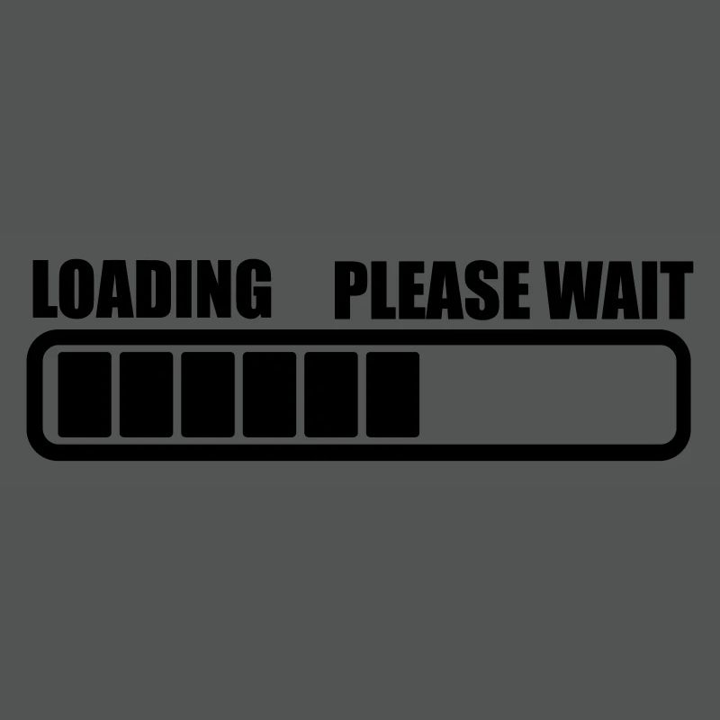 Loading wait a while