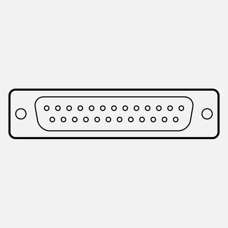 DB 25 Connector Parallel, Printer