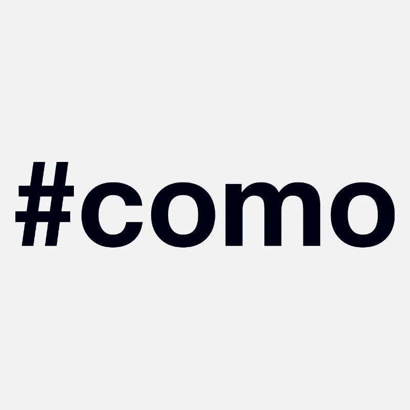 COMO Hashtag