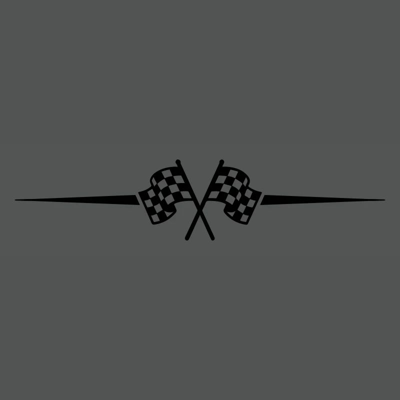Icône de course de drapeau de course