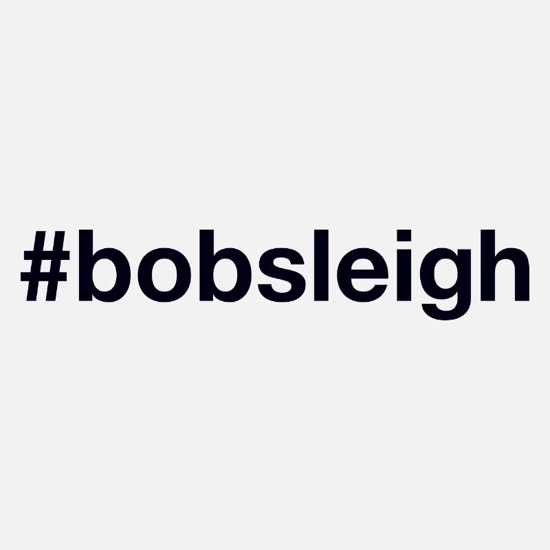 Bobsleigh Bobfahren Hashtag