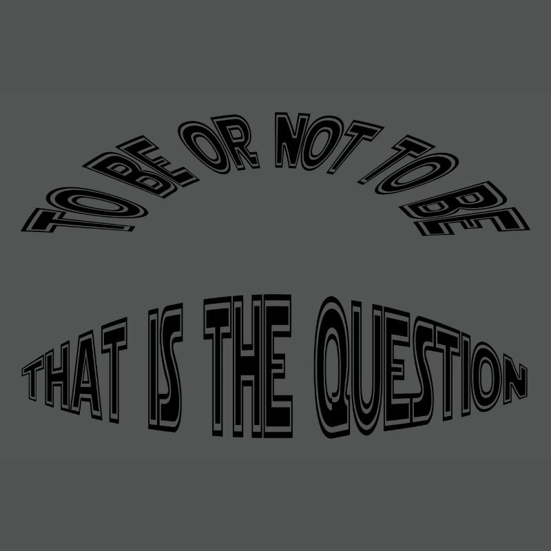 to be or not to be - sein oder nicht sein