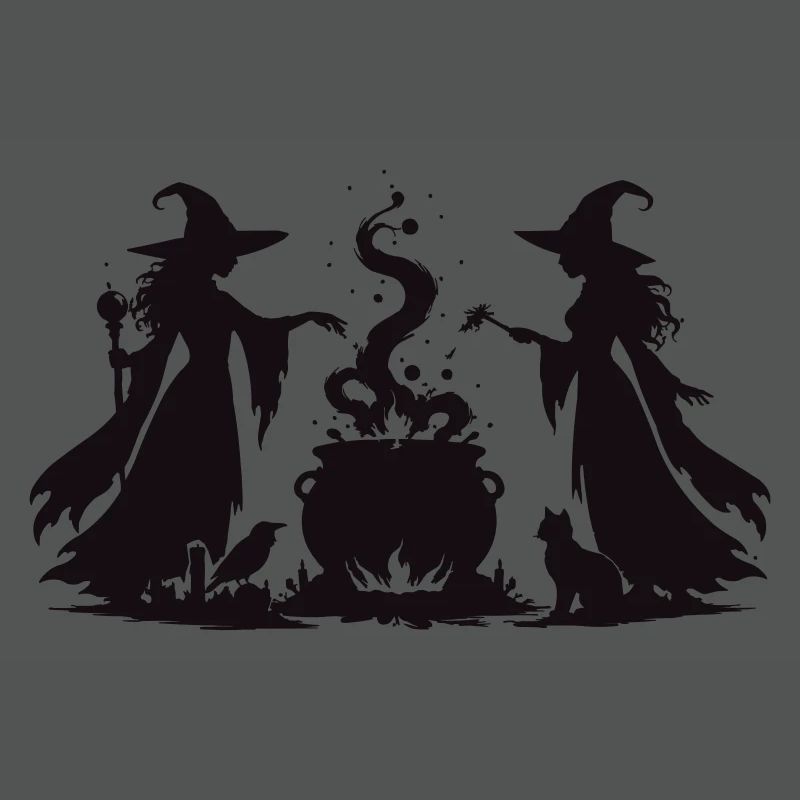 Witch's Cauldron Witch Magic Duo