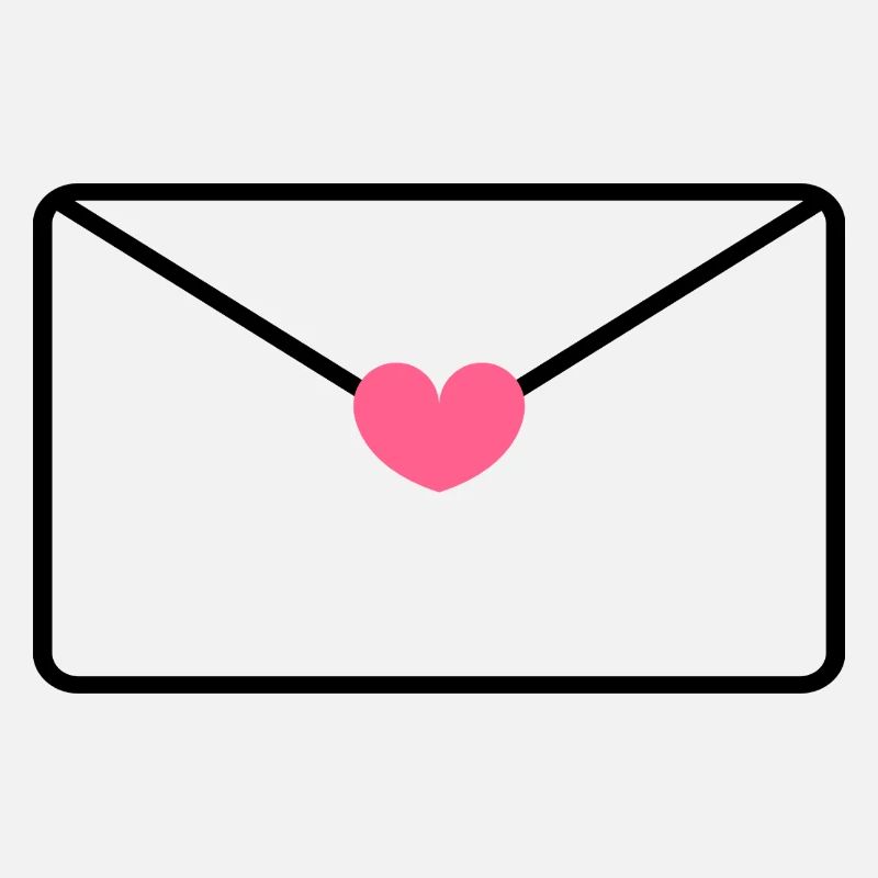 Envelope With Heart