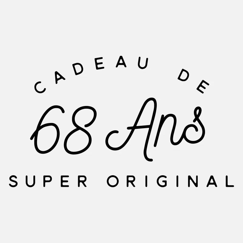 Cadeau 68 ans 