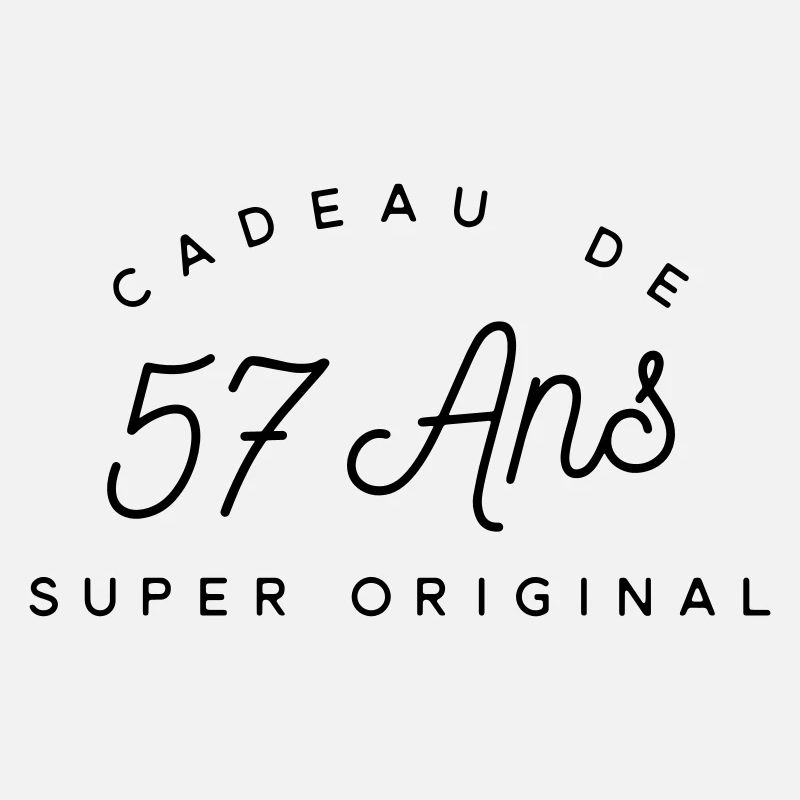 Cadeau 57 ans 