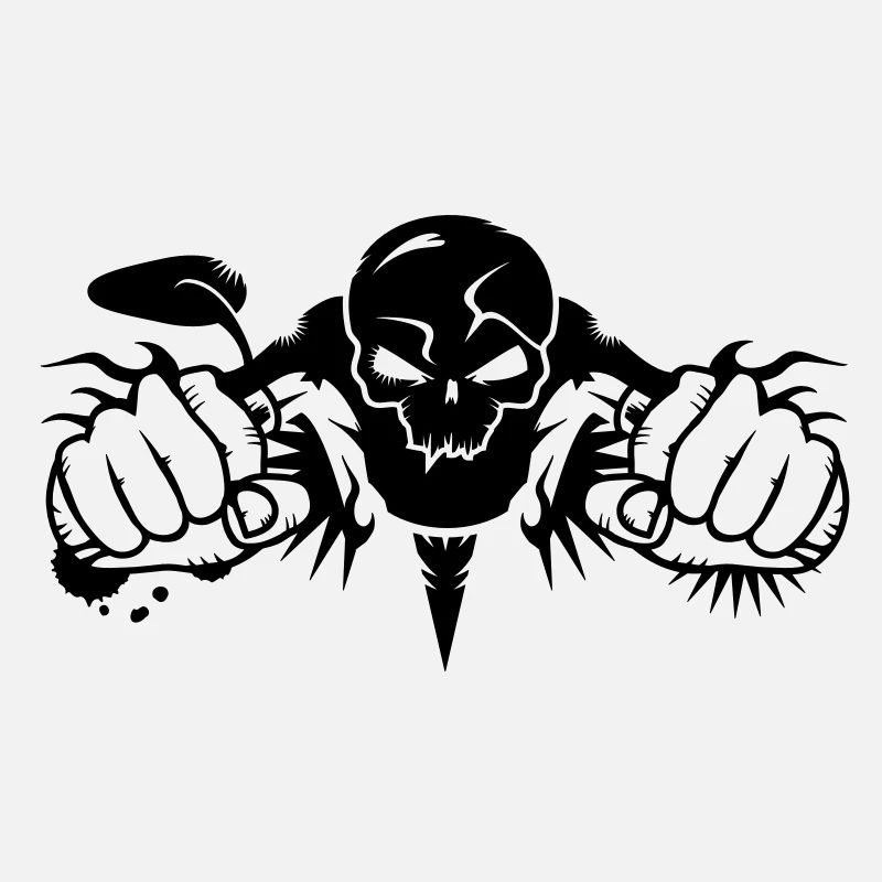 Skull Motorcycle