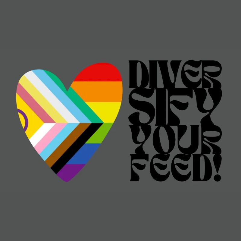 🌈♿ Diversify Your Feed –Progress Pride&Disability