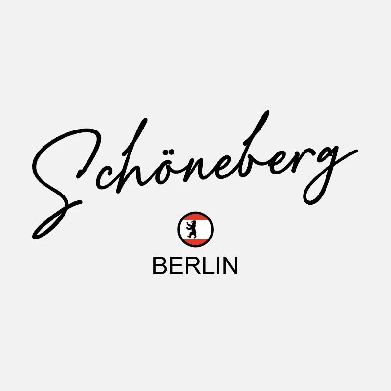 Schöneberg - Drapeau de Berlin - Ours de Berlin