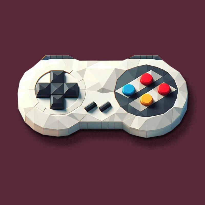 Retro Gaming Controller 16 Bit Konsole
