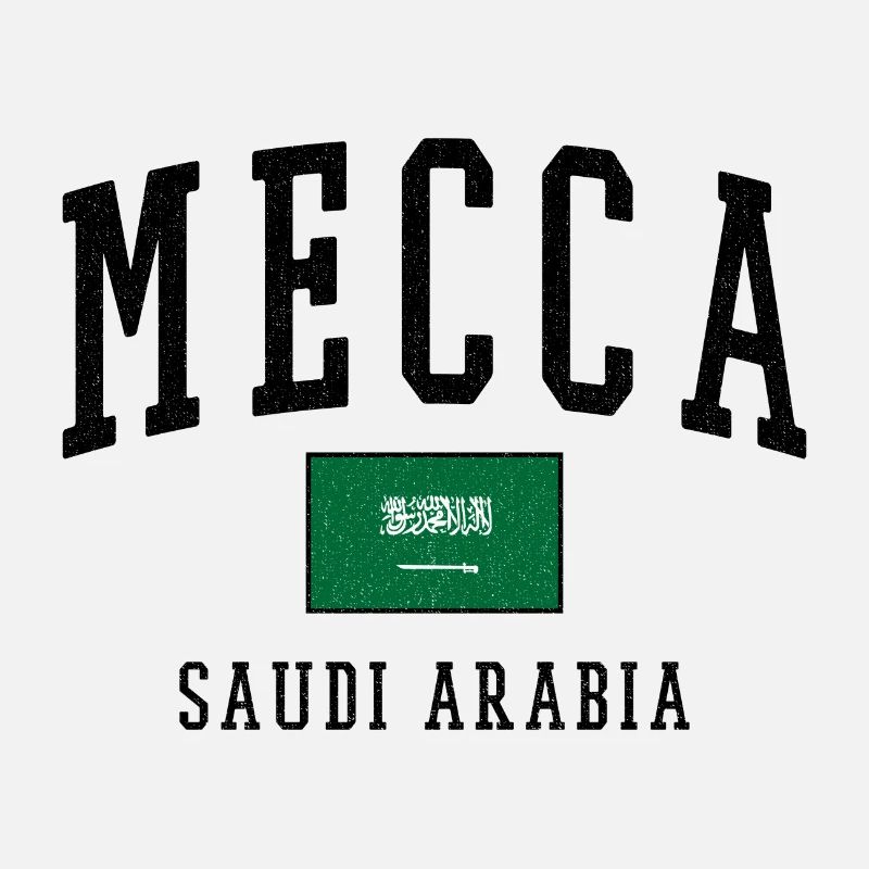 Mecque, Arabie Saoudite : Conception du drapeau