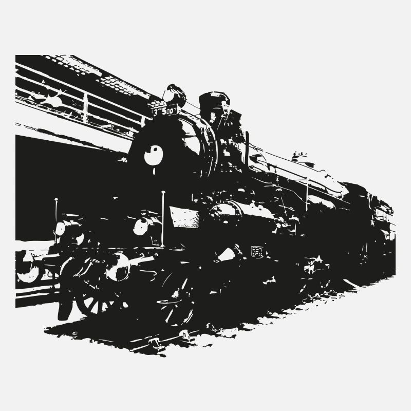 Dampflok, Eisenbahn