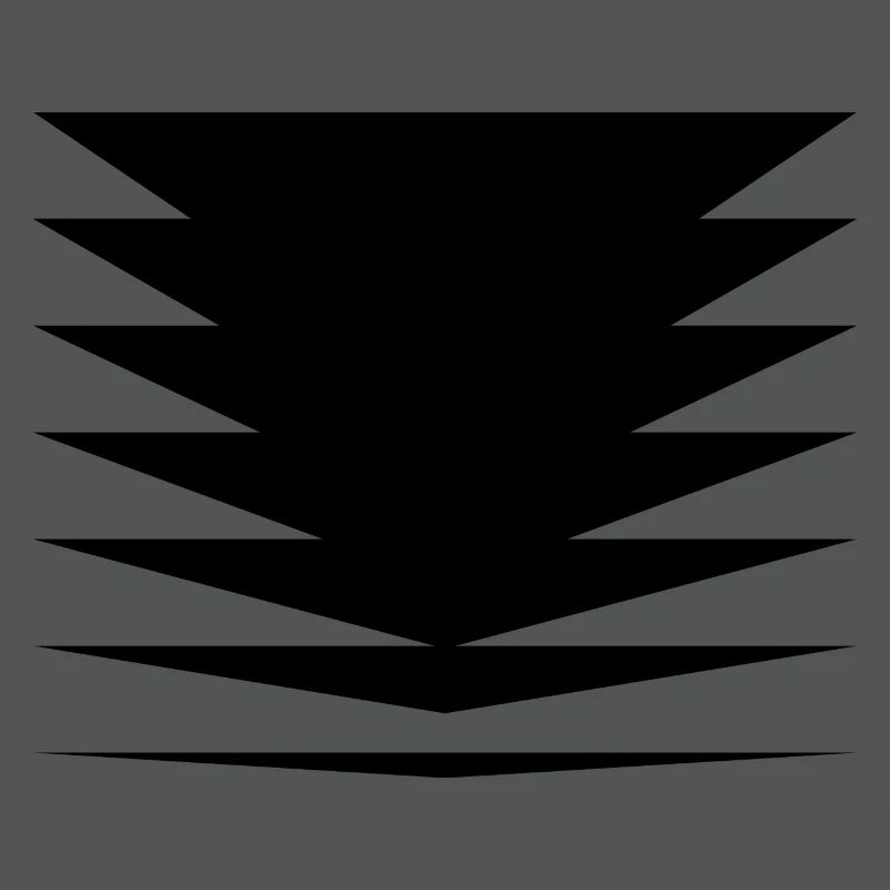 Black triangles design