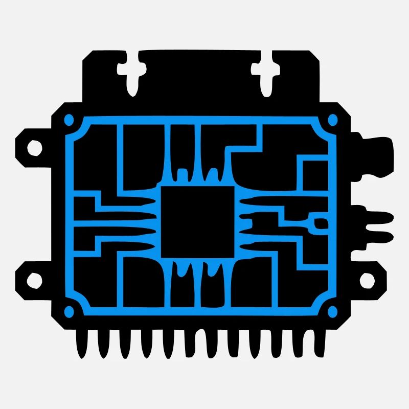 Mikrochip Platine IT Logo