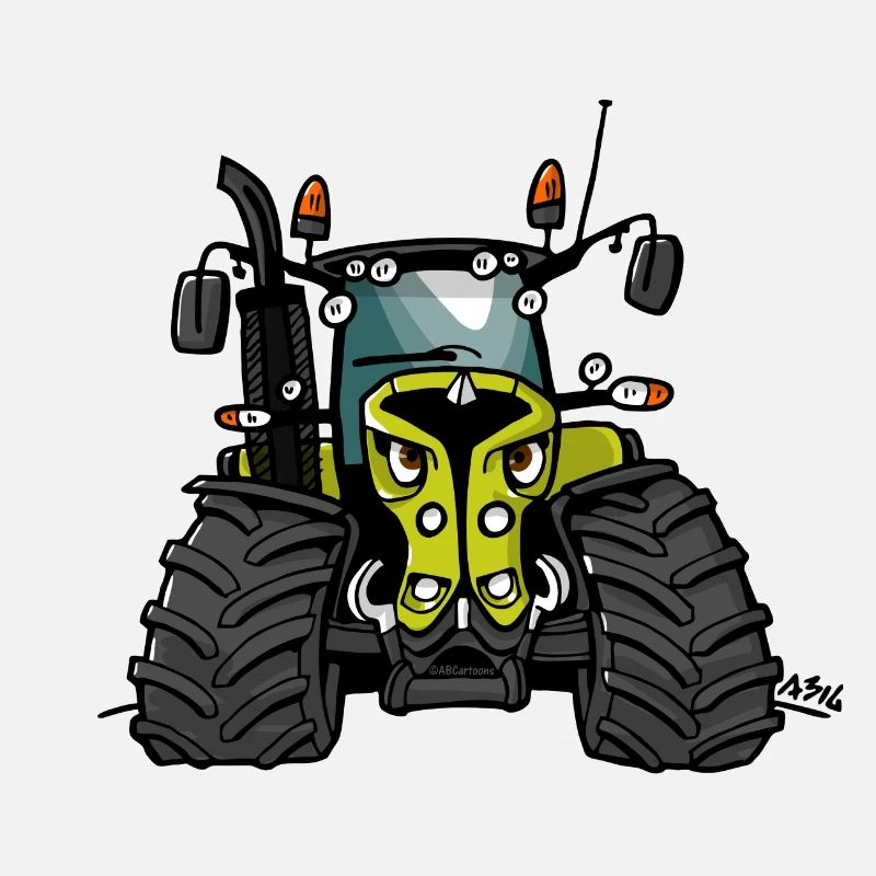 0300 tractor hellgrün