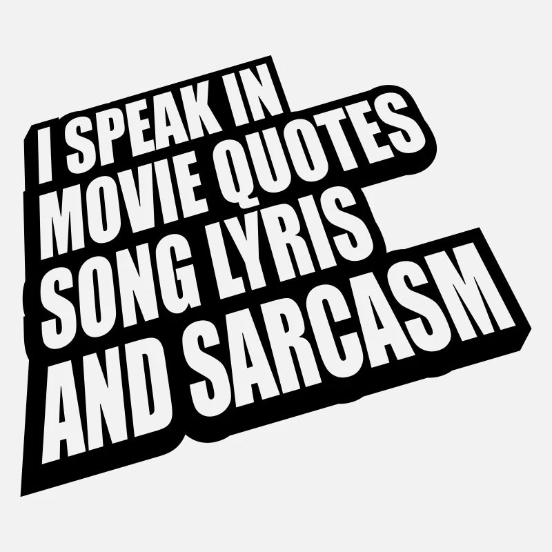 speak lyrics and sarcasm