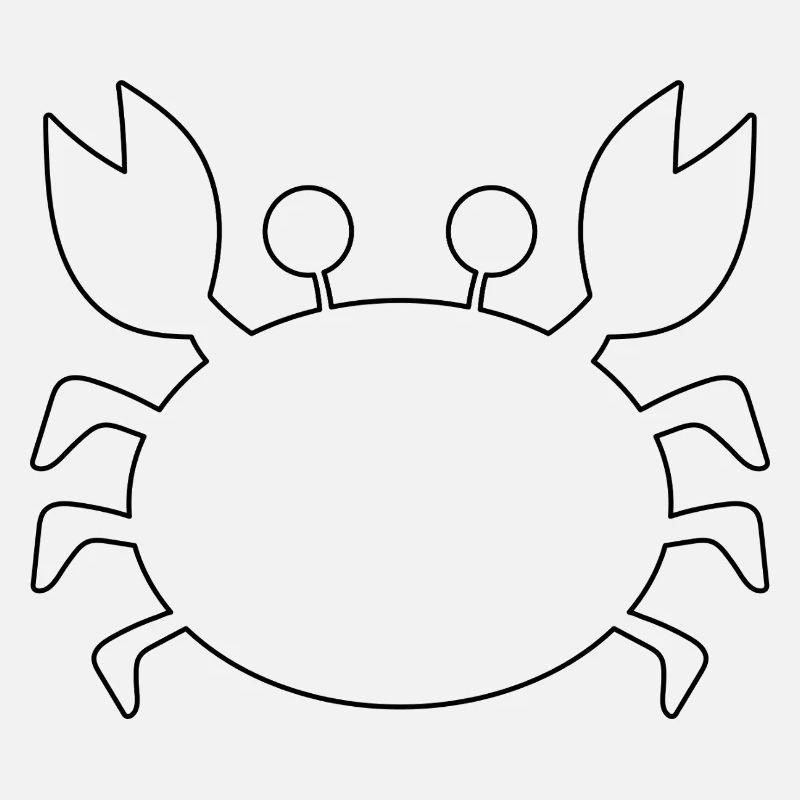 Krabbenumriss