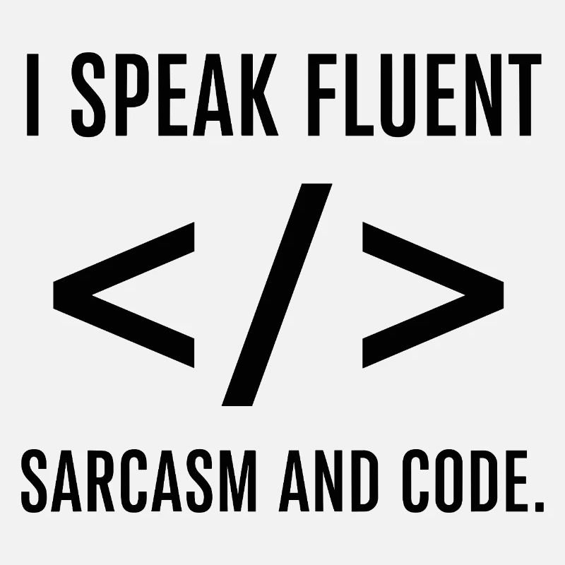 Je parle couramment le code