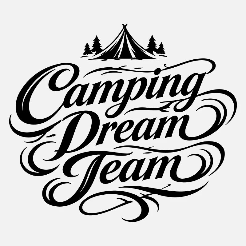 Équipe de rêve du camping