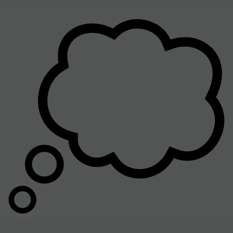 Thinking Bubble Comic Pensée Bulle Bulle Pensées