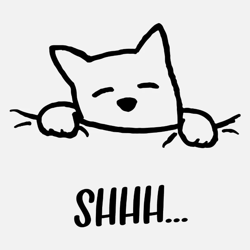 Chut ... le chat dort!