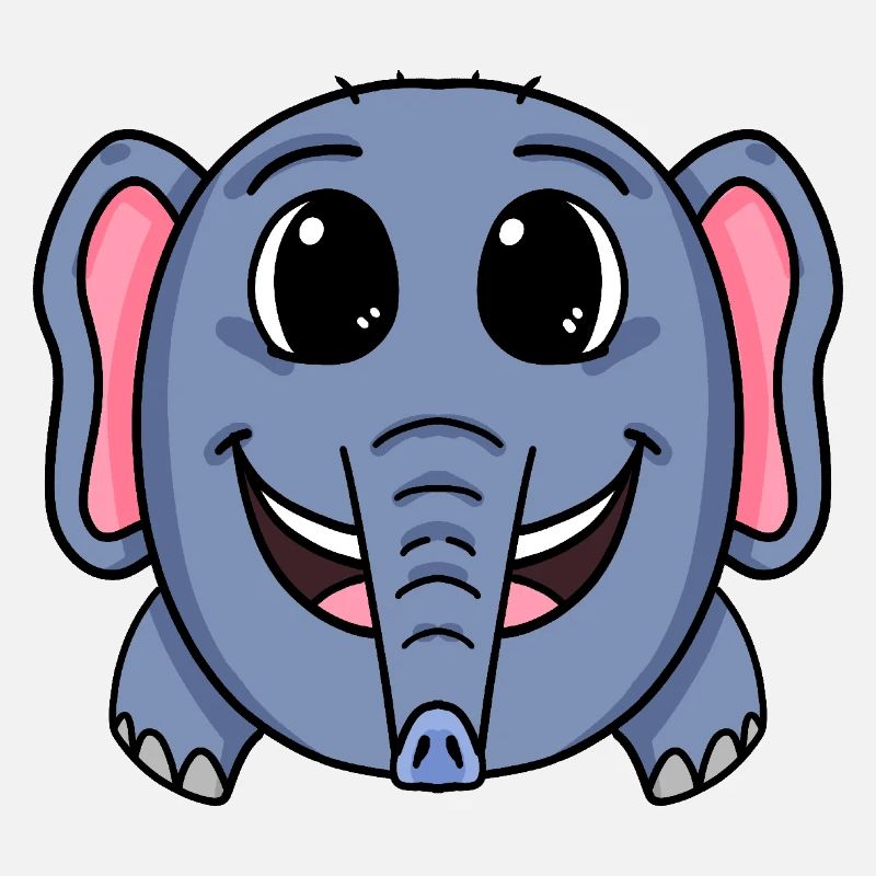 Eléphant mignon