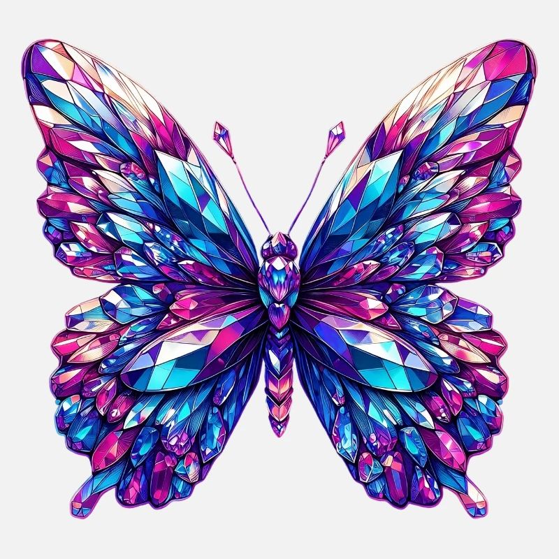 Papillon de cristal