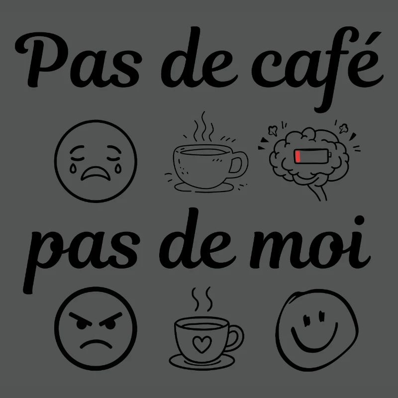 pas de café pas de moi