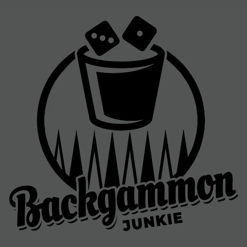Backgammon Junkie | Board Game | Gift