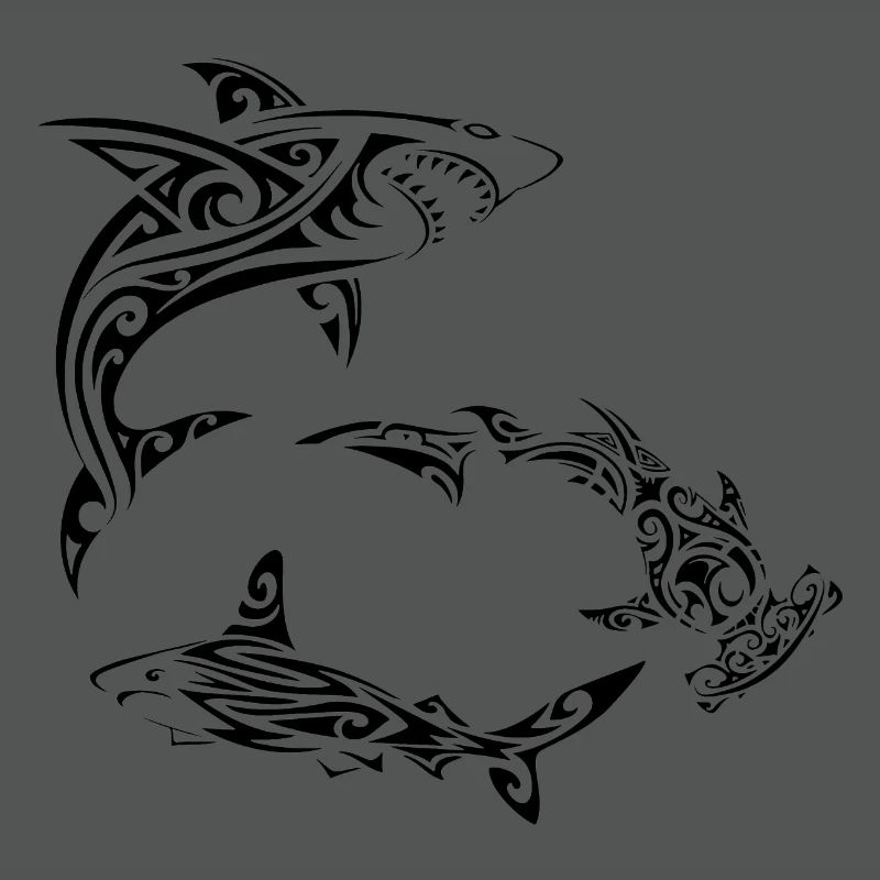 Requins polynésiens noirs