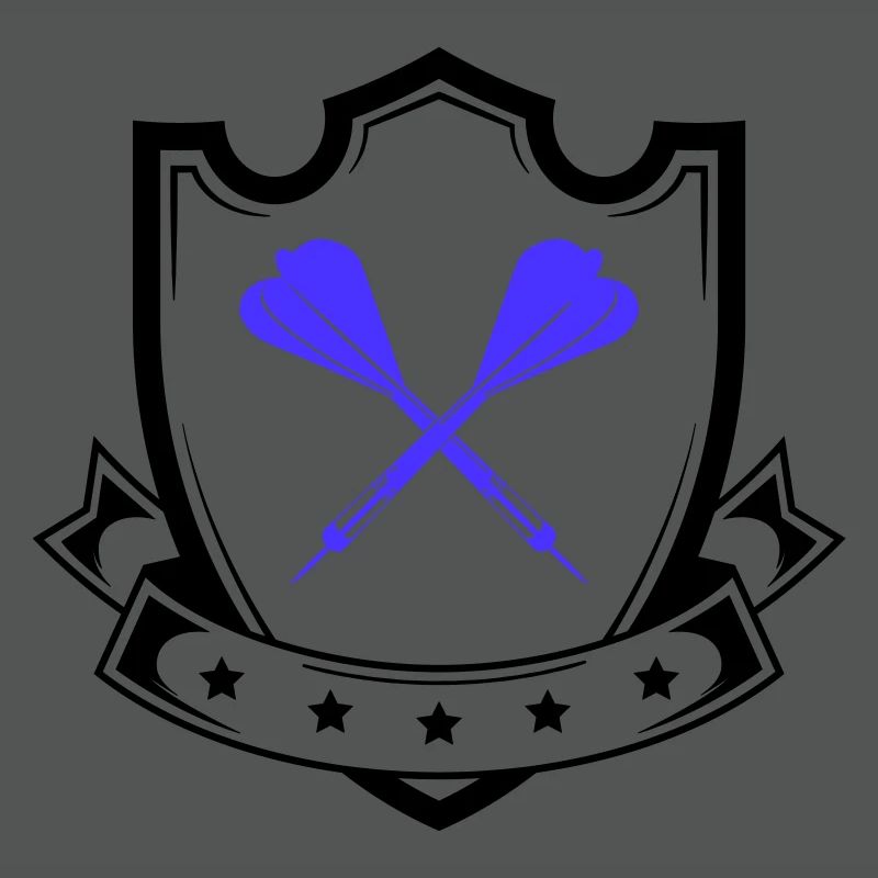 Conception de fléchettes Croix Bleue