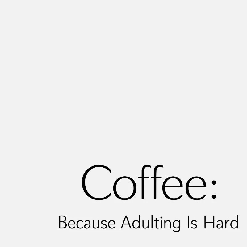 Coffee because Murder is wrong