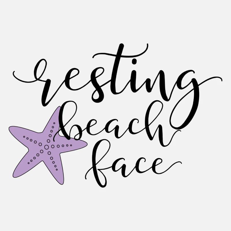 Resting Beach Face