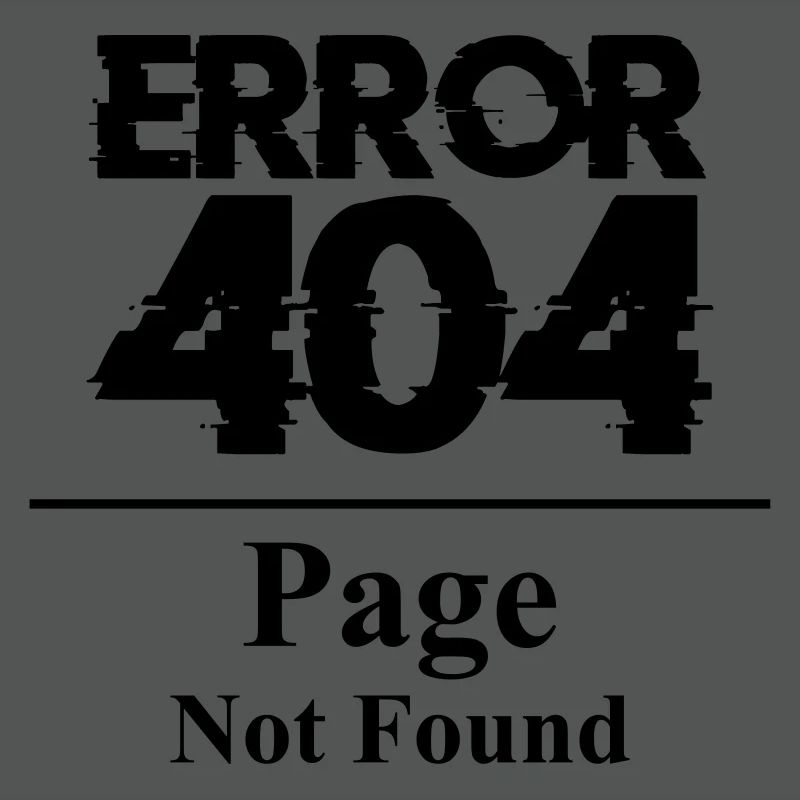 Error 404 Page not found saying page Internet bug